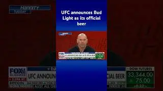 Dana White explains why Bud Light is the official beer of the UFC #shorts