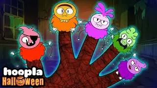 Spider Finger Family | Halloween Songs For Children and Kids | Hoopla Halloween