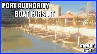 Police Boat Chase | Port Authority And Marine Units Responds To Yacht Hostage Situation | FiveM