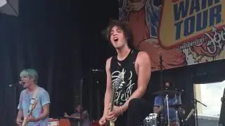 Waterparks perform "I'm A Natural Blue" at Tinker Field