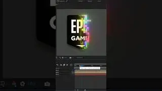 Glitch partical logo tutorial | logo opener #ytshorts