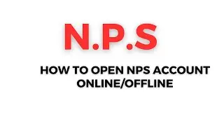 NPS - National Pension System - NSDL! National Pension System! Income Tax deduction U/s 80 CCD (1).