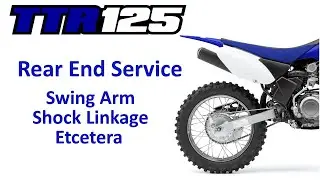 INTRO TT-R125 Project: The Rear End, Swingarm & Linkage Service Ep 3