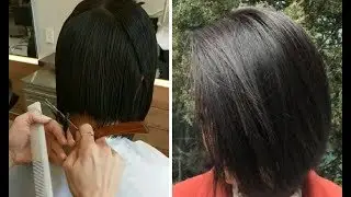 How To Cut A Soft Blunt Bob Haircut - Soft bob women's haircut