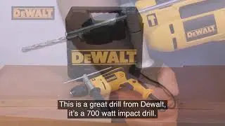 DeWalt 700W Percussion Drill