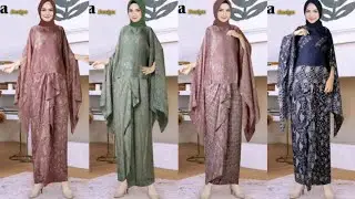 SETELAN ROK LILIT BATIK BAHAN SEMI SUTRA COCOK BUAT KONDANGAN