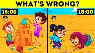 ONLY A GENIUS WILL FIND THE MISTAKES! PICTURE RIDDLES WITH ANSWERS