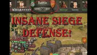 Bannerlord, Largest Siege Ive ever faced with our 300 Spartans, Volume XII