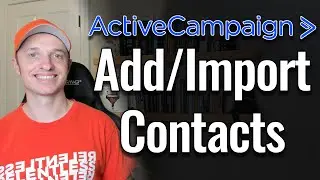 Manually Add and Import Contacts to ActiveCampaign