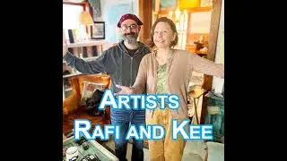 Artists Rafi Perez and Klee Angelie