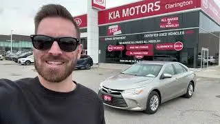 2016 Toyota Camry LE at Clarington Kia