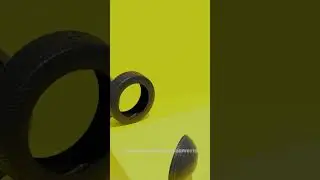 Satisfying Rolling Tire 4 (Blender)