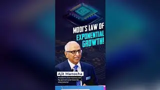 President and CEO of SEMI is all praises for PM Modi's law of exponential growth – Listen in!