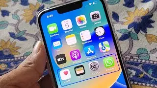 How to remove blue box jumping around on iPhone screen