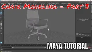 Chair Modeling Tutorial - Part3 | Rees3D.com