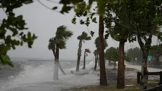 Rare November Hurricane: Nicole batters Florida, weakens to tropical storm