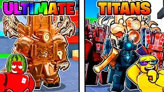 ULTIMATE CLOCKMAN vs EVERY TITAN in Toilet Tower Defense