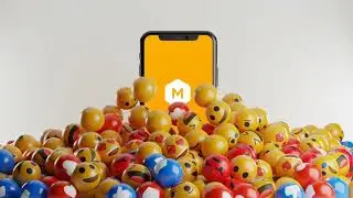 Smartphone Emoji Logo Reveal 3D | After Effects Templates - Motion Array