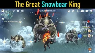 Genshin Impact - King of Boars (The Great Snowboar King)