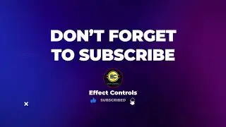 Effect Controls Channel Trailer