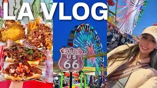 Eating my way around LA 🌭 (the best hot dogs, santa monica pier, go-karting gone wrong)