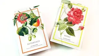 Beautiful Floral Postcards! Botanicals and Roses 100 Cards Review - Drawing & Painting Inspiration