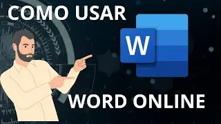 Como usar Word Online, (en la web).