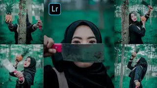 Tutorial Edit Foto Ala Selebgram Terkenal | Preset Tutorial Lightroom | Green Tone