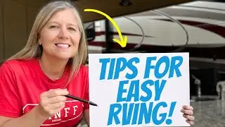 Tips for EASY RVing (+WORLD'S SHORTEST RVING COURSE)