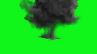 Fire Smoke on Green Screen || HD GREEN SCREEN ||FREE TO USE