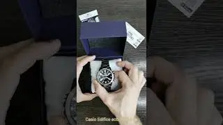 Casio Edifice ecb 2000d-1a обзор #watch #unboxing #edifice #casio