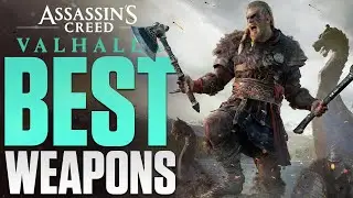 TOP 5 best Weapons in Assassin's Creed Valhalla 2023 - strongest Swords etc.