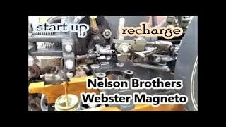 Nelson Brothers hit and miss engine Webster Magneto