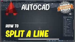 AutoCAD How To Split A Line