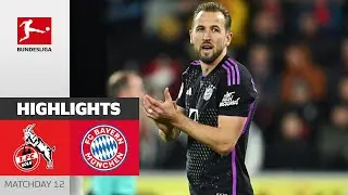 1. FC Köln - FC Bayern München | Highlights | Matchday 12 – Bundesliga 23/24