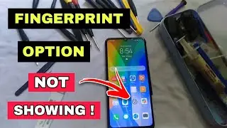 HOW TO FIX FINGERPRINT NOT SHOWING IN SETTINGS | FINGERPRINT OPTION MISSING