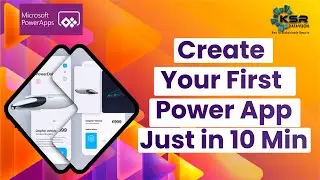 Microsoft PowerApps for Beginners - Build your first App just in 10Min.| Power Apps Tutorials.