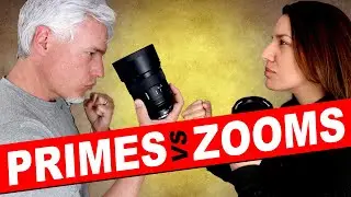 Zooms vs Primes: Zooms are for AMATEURS!