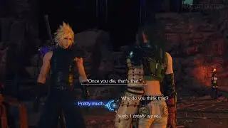 Cloud best Dialogue Choices for Yuffie at Cosmo canyon - Final Fantasy VII Rebirth