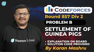 Codeforces Round 857 Div 2 | Problem B : Settlement Of Guinea Pigs Solution | Explanation + Code