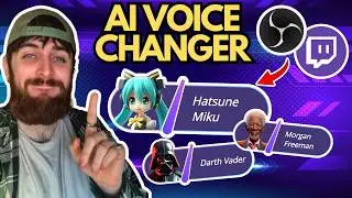 AI Voice Changer For OBS! The BEST For Streamers! (Setup Guide)