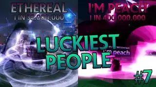 Luckiest People in the World「 Sol's RNG 🌌」pt.7 🍀