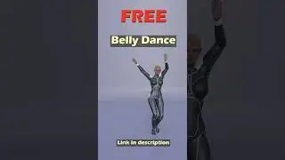 Belly Dance. Free Mixamo animation for Daz Studio's Genesis 9.