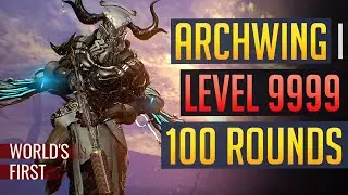 Warframe | WORLD'S FIRST: Archwing vs L9999 Level Cap