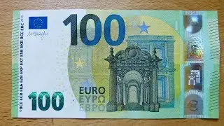 In-depth review of the NEW 100 EURO banknote!