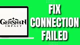 How To Fix Connection Failed In Genshin Impact (Quick Way)