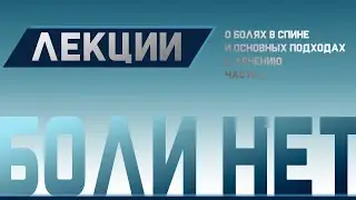 Боль в спине, Грыжи, Остеохондроз. Причины и лечение Ч.1 | Доктор Демченко