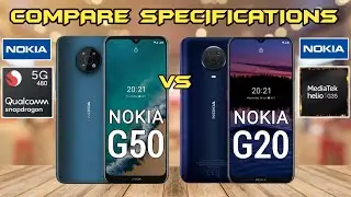 Nokia G50 Vs Nokia G20 || 48 MP triple camera with AI imaging