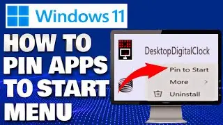 How To Pin Apps To Start Menu in Windows 11 | Tips and Tricks Windows Tutorial