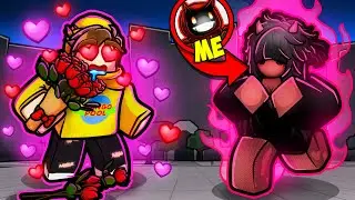 TROLLING My FRIEND As A EGIRL For 24 HOURS... (Roblox The Strongest Battlegrounds)